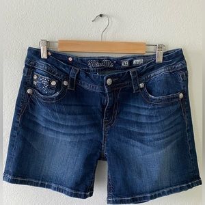 Miss Me Distressed Jean shorts